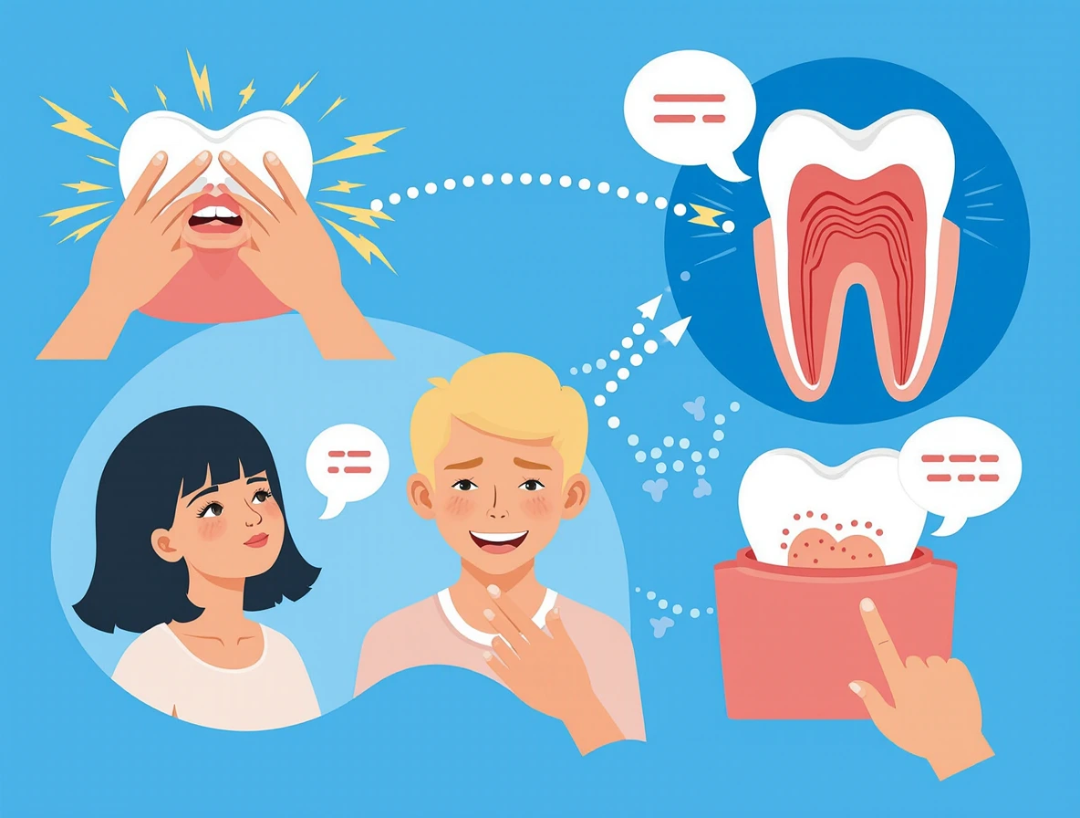 ألم العصب وألم التسوس